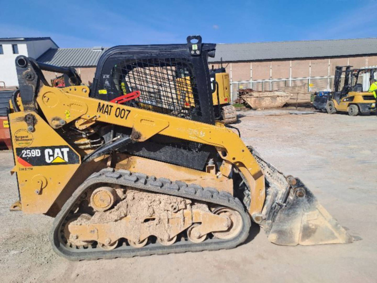 CAT 259D - Laderaupe: das Bild 1 CAT 259D - Laderaupe: das Bild 1