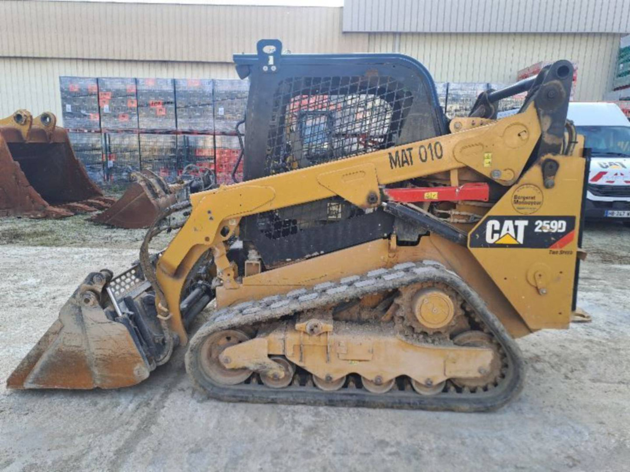 CAT 259D - Laderaupe: das Bild 2 CAT 259D - Laderaupe: das Bild 2