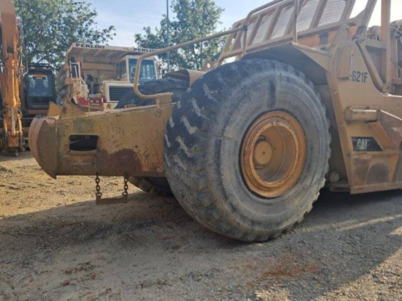 Schürfzug CAT 621F: das Bild 14 Schürfzug CAT 621F: das Bild 14