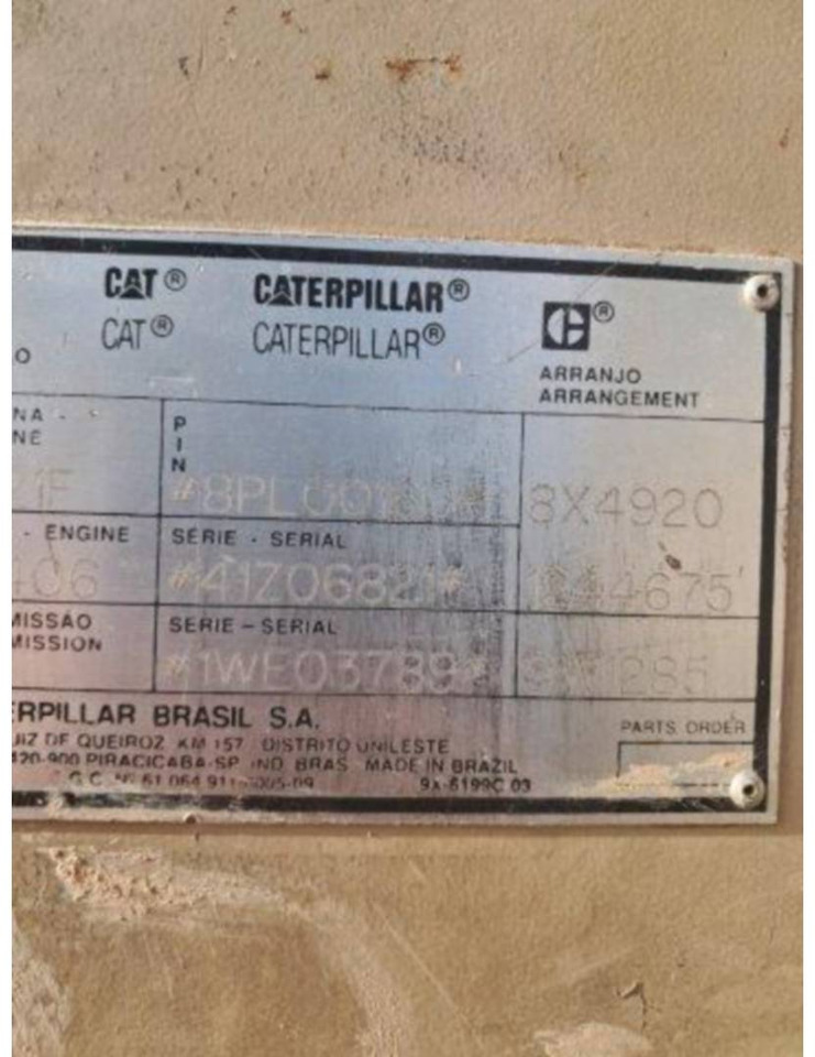 Schürfzug CAT 621F: das Bild 6 Schürfzug CAT 621F: das Bild 6