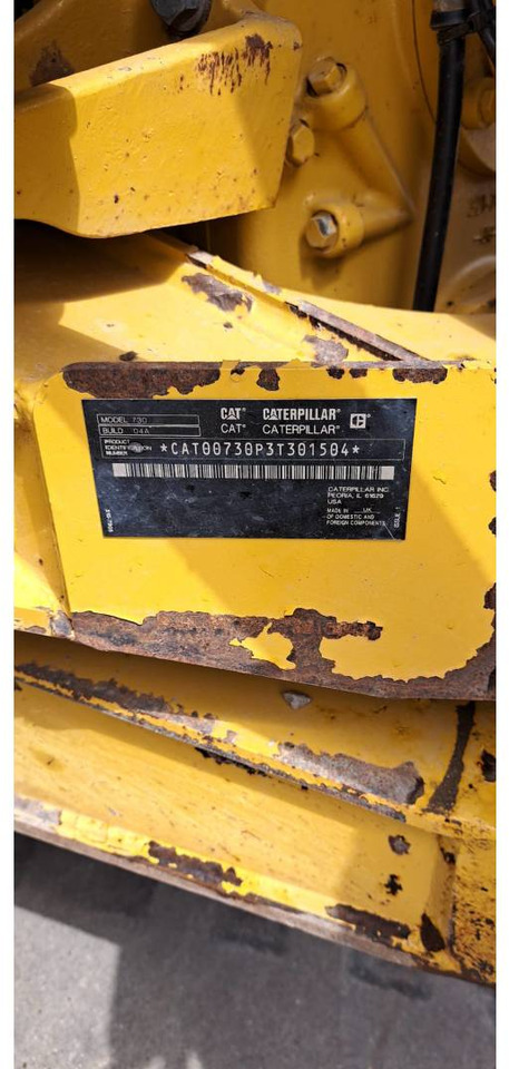 CAT 730 - Knickgelenkter Dumper: das Bild 5 CAT 730 - Knickgelenkter Dumper: das Bild 5