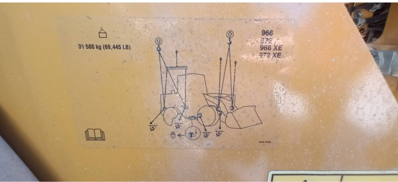 Radlader CAT 972 XE: das Bild 26