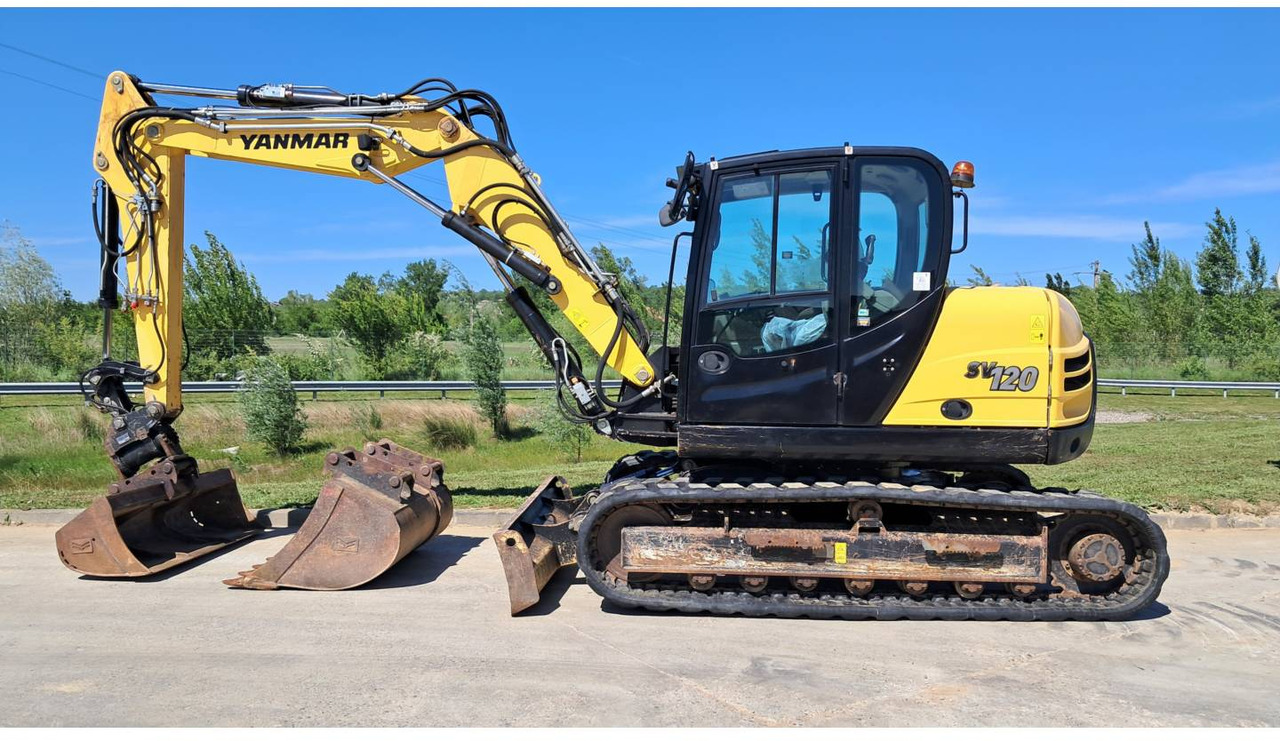 YANMAR SV120 - Kettenbagger: das Bild 2 YANMAR SV120 - Kettenbagger: das Bild 2