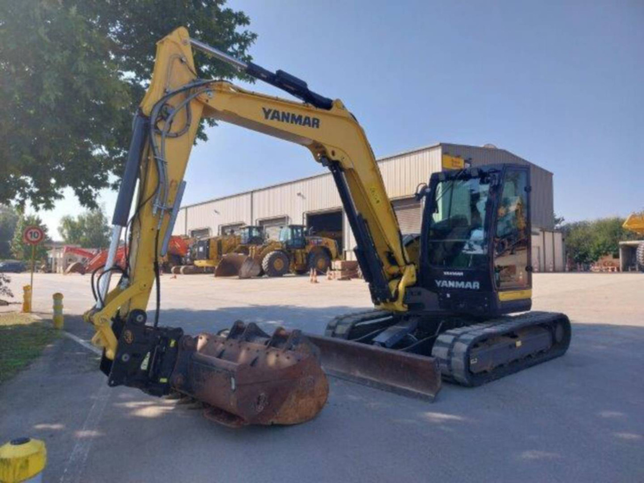 YANMAR VI080-1A - Kettenbagger: das Bild 1 YANMAR VI080-1A - Kettenbagger: das Bild 1