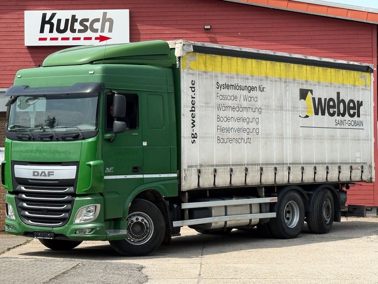 DAF XF 460 SpaceCab, Edscha, Lenkachse, Intarder - Plane LKW: das Bild 1 DAF XF 460 SpaceCab, Edscha, Lenkachse, Intarder - Plane LKW: das Bild 1