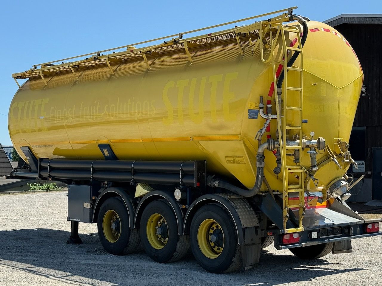 Kässbohrer SSK 40 Lebensmittel-Kippsilo - Siloauflieger: das Bild 4 Kässbohrer SSK 40 Lebensmittel-Kippsilo - Siloauflieger: das Bild 4