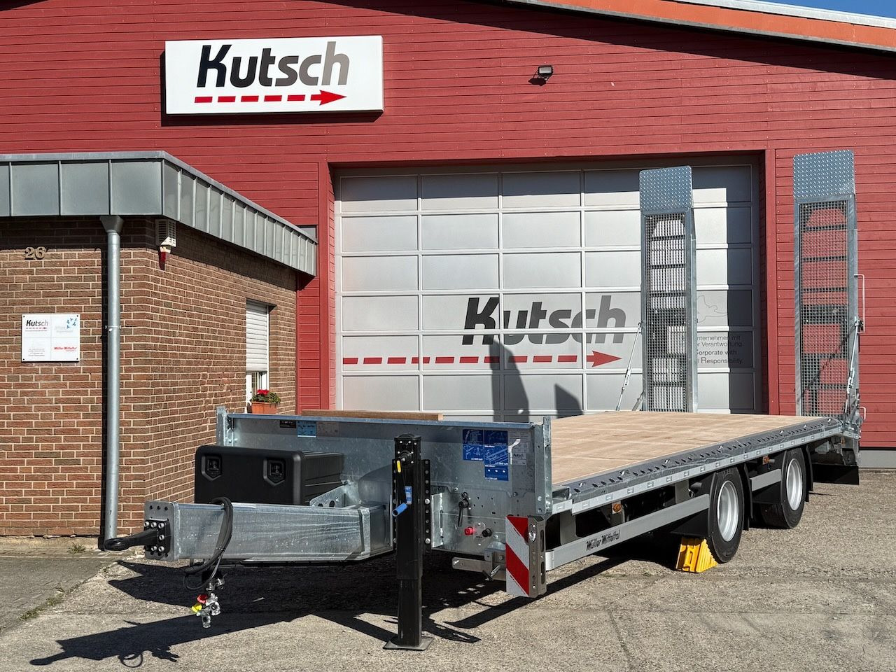 Müller-Mitteltal ETÜ-TA-R 21 Tieflader 7m, luftgefedert, LED - Pritschenanhänger/ Plattformanhänger: das Bild 1 Müller-Mitteltal ETÜ-TA-R 21 Tieflader 7m, luftgefedert, LED - Pritschenanhänger/ Plattformanhänger: das Bild 1