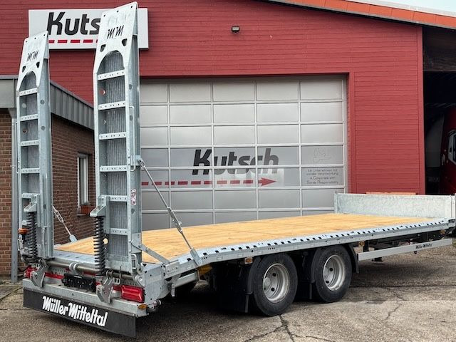 Müller-Mitteltal ETÜTAR 14,4 Plateau, LED Runduml. Containerver - Tieflader Anhänger: das Bild 1 Müller-Mitteltal ETÜTAR 14,4 Plateau, LED Runduml. Containerver - Tieflader Anhänger: das Bild 1