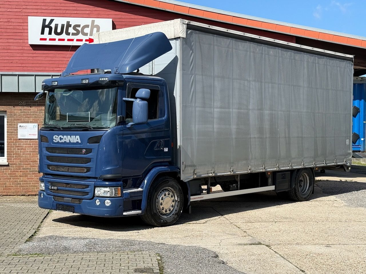 Scania G410 /4x2/Pritsche-Plane mit durchladbarem Anh. - Plane LKW: das Bild 4 Scania G410 /4x2/Pritsche-Plane mit durchladbarem Anh. - Plane LKW: das Bild 4