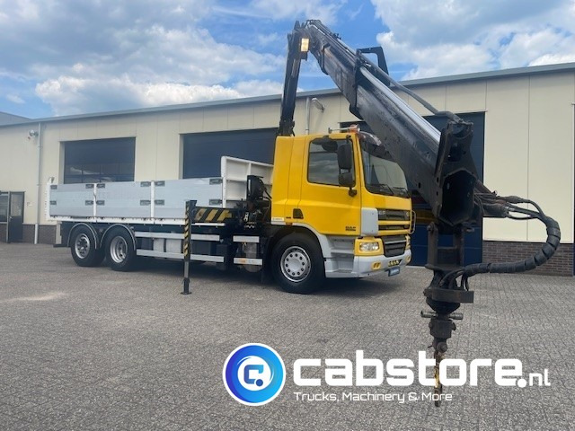 DAF CF 75.310 FAN 6x2 Euro 5 - MANUAL - Bouwjaar 2008 - Kipper - Palfinger PK 15002 Performance - Km 550.899 - Good condition! - Kipper, Autokran: das Bild 3 DAF CF 75.310 FAN 6x2 Euro 5 - MANUAL - Bouwjaar 2008 - Kipper - Palfinger PK 15002 Performance - Km 550.899 - Good condition! - Kipper, Autokran: das Bild 3