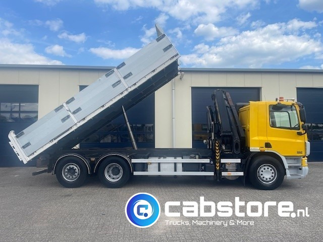 DAF CF 75.310 FAN 6x2 Euro 5 - MANUAL - Bouwjaar 2008 - Kipper - Palfinger PK 15002 Performance - Km 550.899 - Good condition! - Autokran: das Bild 4 DAF CF 75.310 FAN 6x2 Euro 5 - MANUAL - Bouwjaar 2008 - Kipper - Palfinger PK 15002 Performance - Km 550.899 - Good condition! - Autokran: das Bild 4