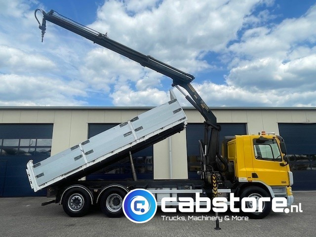 DAF CF 75.310 FAN 6x2 Euro 5 - MANUAL - Bouwjaar 2008 - Kipper - Palfinger PK 15002 Performance - Km 550.899 - Good condition! - Autokran: das Bild 2 DAF CF 75.310 FAN 6x2 Euro 5 - MANUAL - Bouwjaar 2008 - Kipper - Palfinger PK 15002 Performance - Km 550.899 - Good condition! - Autokran: das Bild 2