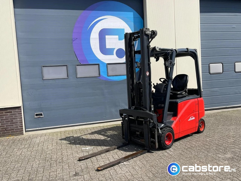 Linde E18PH-01 Elektrische hef truck - Electric Forklift - Year 2011- Side shift - Vorkverstelling - Gabelstapler: das Bild 2 Linde E18PH-01 Elektrische hef truck - Electric Forklift - Year 2011- Side shift - Vorkverstelling - Gabelstapler: das Bild 2
