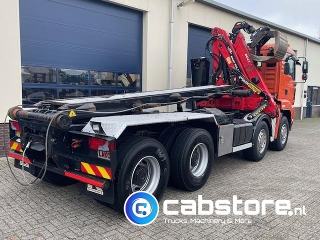 MAN TGA 41.440 8X4 BB Palfinger Epsilon Z-Kraan bouwjaar 2011 + NCH 30 Ton's Kabel-containersyteem - Handgeschakeld - Bouwjaar 2007 - Km 582.782 - Autokran: das Bild 4 MAN TGA 41.440 8X4 BB Palfinger Epsilon Z-Kraan bouwjaar 2011 + NCH 30 Ton's Kabel-containersyteem - Handgeschakeld - Bouwjaar 2007 - Km 582.782 - Autokran: das Bild 4