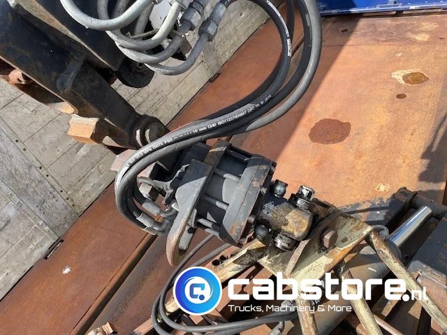 Pritschenauflieger/ Plattformauflieger Pacton T3-003 3-assige stenen oplegger 2-assen gestuurd + Kennis  Type 14.000 loopkraan - Rotator - stenenklem: das Bild 17