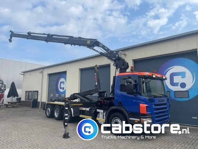 Scania P380 LB 8x4*4 HNA Euro 5 - HIAB 211 E-3 Hipro Crane with remote control + Multilift XR26S61 Hooklift - Year 2009 - Km 336.501 !! - Good condition - Abrollkipper, Autokran: das Bild 2 Scania P380 LB 8x4*4 HNA Euro 5 - HIAB 211 E-3 Hipro Crane with remote control + Multilift XR26S61 Hooklift - Year 2009 - Km 336.501 !! - Good condition - Abrollkipper, Autokran: das Bild 2
