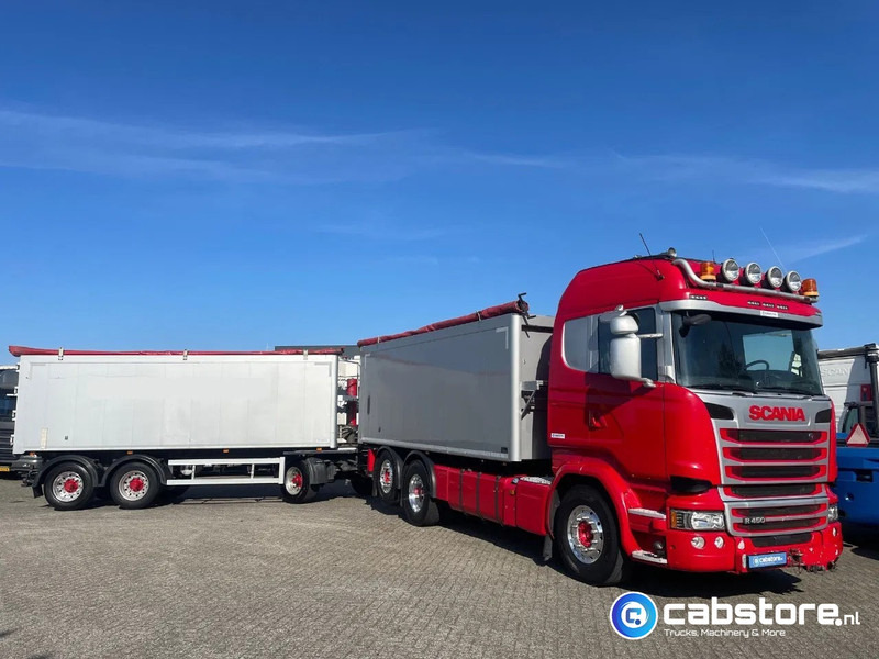 Scania R450 LB6X2*4HNB Euro 6 - Year 2016 - RETARDER - ALUMINIUM kipper + FLOOR kipper aanhangwagen - Good Condition !! - Kipper: das Bild 4 Scania R450 LB6X2*4HNB Euro 6 - Year 2016 - RETARDER - ALUMINIUM kipper + FLOOR kipper aanhangwagen - Good Condition !! - Kipper: das Bild 4