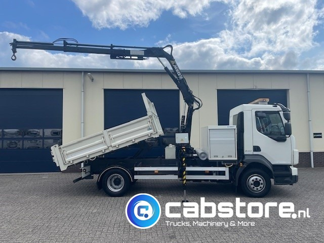 Volvo FL 240 4x2 Euro 5 - Kipper - MKG HLK 45 a2 Autolaadkraan - Bouwjaar 2012 - APK 18-10-2025 - ORIGINAL Km 35.640 !!!! - Good condition !! - Kipper, Autokran: das Bild 2 Volvo FL 240 4x2 Euro 5 - Kipper - MKG HLK 45 a2 Autolaadkraan - Bouwjaar 2012 - APK 18-10-2025 - ORIGINAL Km 35.640 !!!! - Good condition !! - Kipper, Autokran: das Bild 2