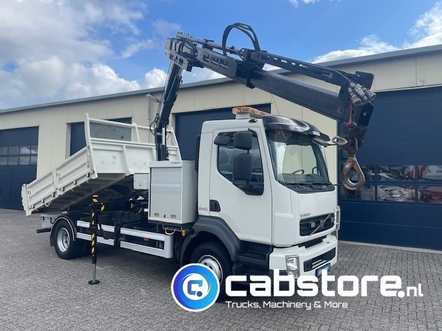 Volvo FL 240 4x2 Euro 5 - Kipper - MKG HLK 45 a2 Autolaadkraan - Bouwjaar 2012 - APK 18-10-2025 - ORIGINAL Km 35.640 !!!! - Good condition !! - Autokran: das Bild 3 Volvo FL 240 4x2 Euro 5 - Kipper - MKG HLK 45 a2 Autolaadkraan - Bouwjaar 2012 - APK 18-10-2025 - ORIGINAL Km 35.640 !!!! - Good condition !! - Autokran: das Bild 3