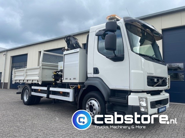 Volvo FL 240 4x2 Euro 5 - Kipper - MKG HLK 45 a2 Autolaadkraan - Bouwjaar 2012 - APK 18-10-2025 - ORIGINAL Km 35.640 !!!! - Good condition !! - Kipper, Autokran: das Bild 4 Volvo FL 240 4x2 Euro 5 - Kipper - MKG HLK 45 a2 Autolaadkraan - Bouwjaar 2012 - APK 18-10-2025 - ORIGINAL Km 35.640 !!!! - Good condition !! - Kipper, Autokran: das Bild 4