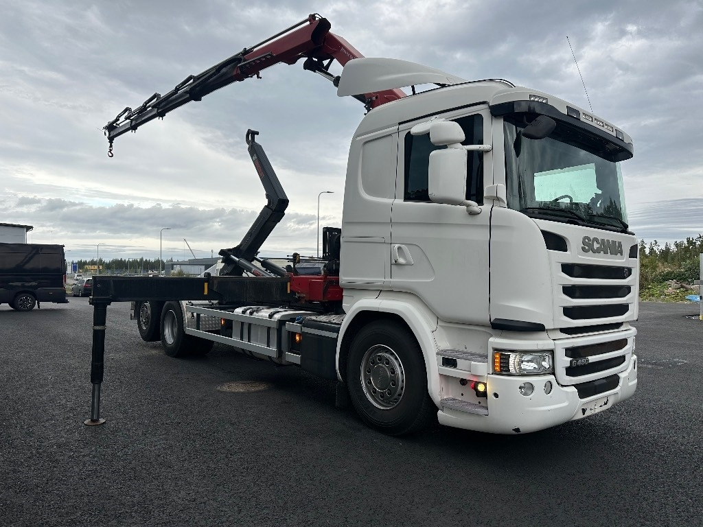 Scania G450 6x2*4 HMF 2120 - Autokran: das Bild 3 Scania G450 6x2*4 HMF 2120 - Autokran: das Bild 3