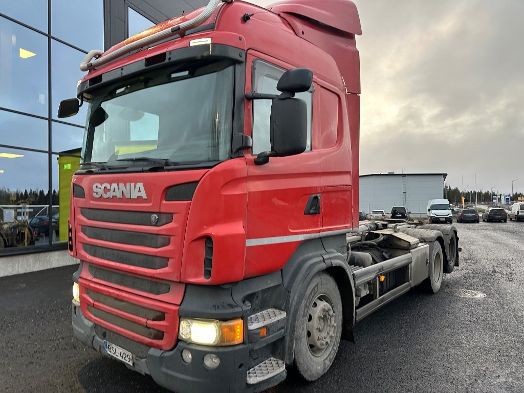 Scania R480 6x2 - Abrollkipper: das Bild 1 Scania R480 6x2 - Abrollkipper: das Bild 1