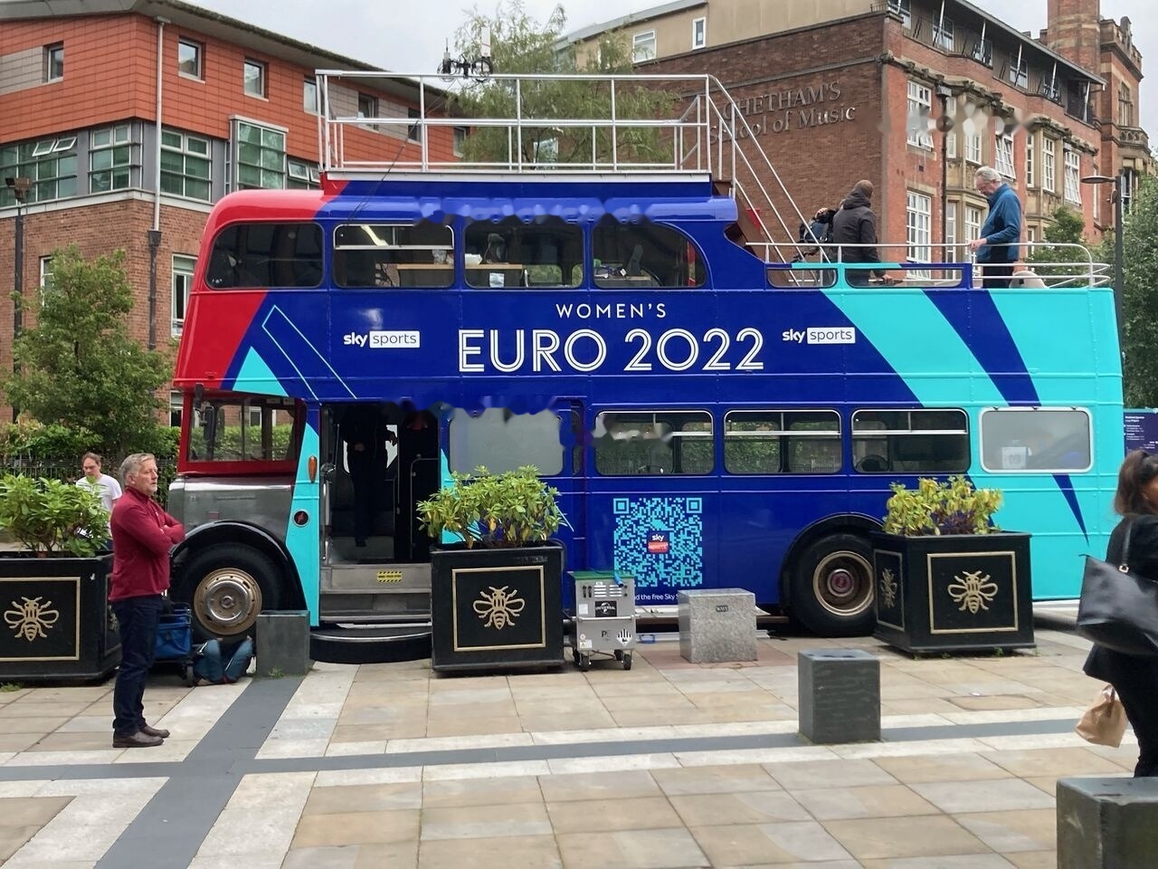 Leyland PD3 British Triple-Decker Bus Promotional Exhibition - Doppeldeckerbus: das Bild 2 Leyland PD3 British Triple-Decker Bus Promotional Exhibition - Doppeldeckerbus: das Bild 2
