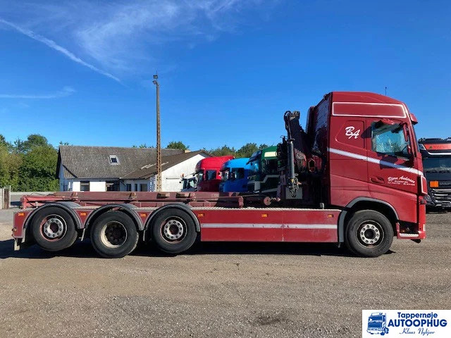 Volvo FH500 8X2 HIAB 077 - Containerwagen/ Wechselfahrgestell LKW, Autokran: das Bild 3 Volvo FH500 8X2 HIAB 077 - Containerwagen/ Wechselfahrgestell LKW, Autokran: das Bild 3