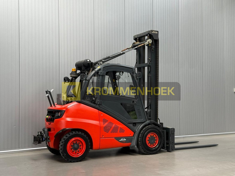 Linde H 50 D Luchtremmen + Aanhangerkoppeling - Dieselstapler: das Bild 4 Linde H 50 D Luchtremmen + Aanhangerkoppeling - Dieselstapler: das Bild 4