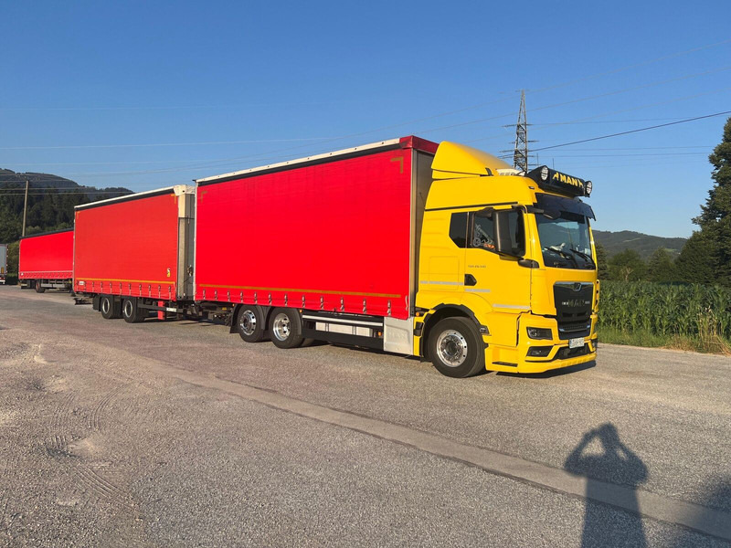 MAN TGS 26.510 6X2-4LL + SCHMITZ 120m3 - Plane LKW: das Bild 1 MAN TGS 26.510 6X2-4LL + SCHMITZ 120m3 - Plane LKW: das Bild 1
