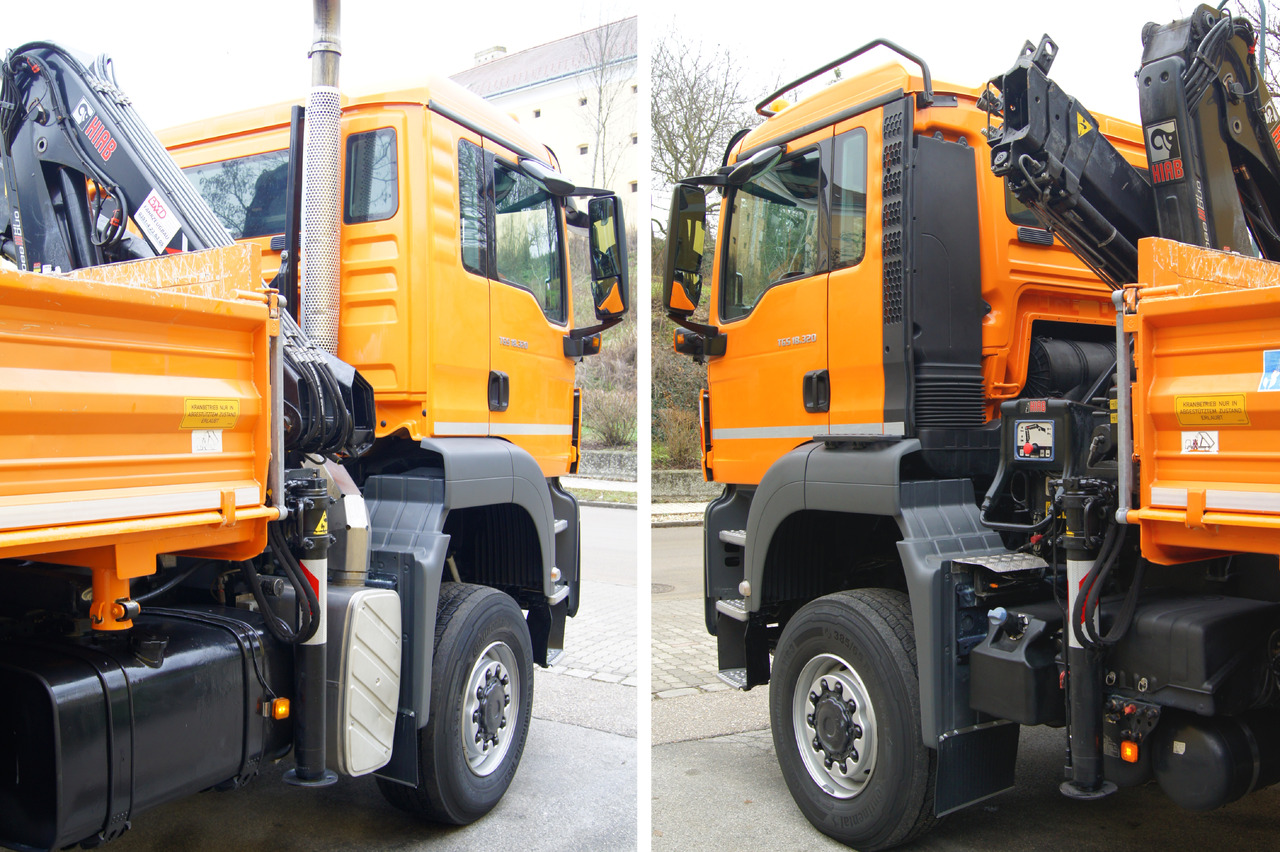 MAN TGS 18.320 BL 4x4 / HIAB 088 B-2 / Winterdienst - Kipper, Autokran: das Bild 5 MAN TGS 18.320 BL 4x4 / HIAB 088 B-2 / Winterdienst - Kipper, Autokran: das Bild 5