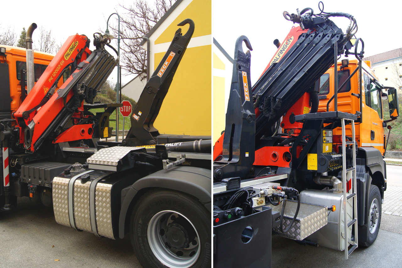 Schneeräumfahrzeug, Autokran MAN TGS 28.400 BL 6x4-4/PK 12002 D/PALIFT/Winterdienst/Streuer/Pflug [ Copy ]: das Bild 17