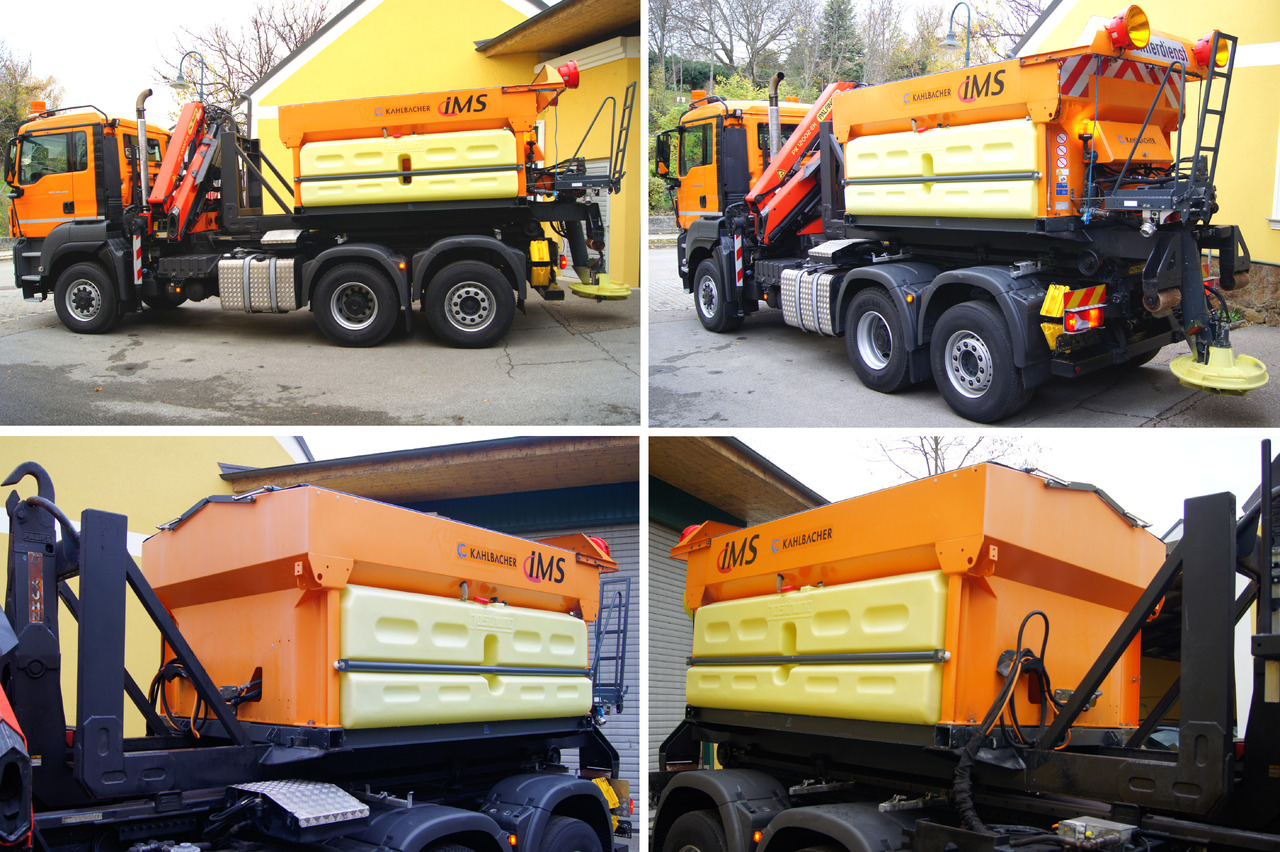 Schneeräumfahrzeug, Autokran MAN TGS 28.400 BL 6x4-4/PK 12002 D/PALIFT/Winterdienst/Streuer/Pflug [ Copy ]: das Bild 21