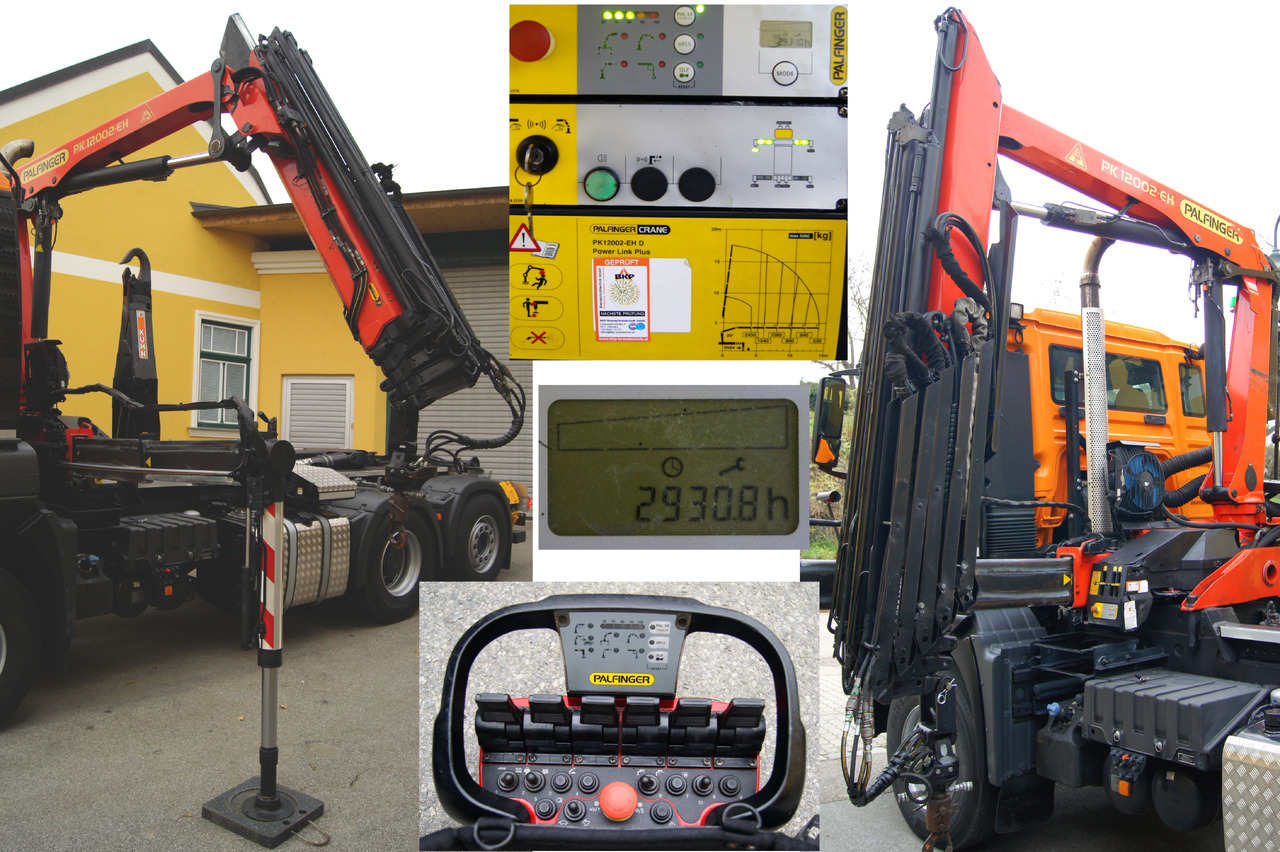 Schneeräumfahrzeug, Autokran MAN TGS 28.400 BL 6x4-4/PK 12002 D/PALIFT/Winterdienst/Streuer/Pflug [ Copy ]: das Bild 15