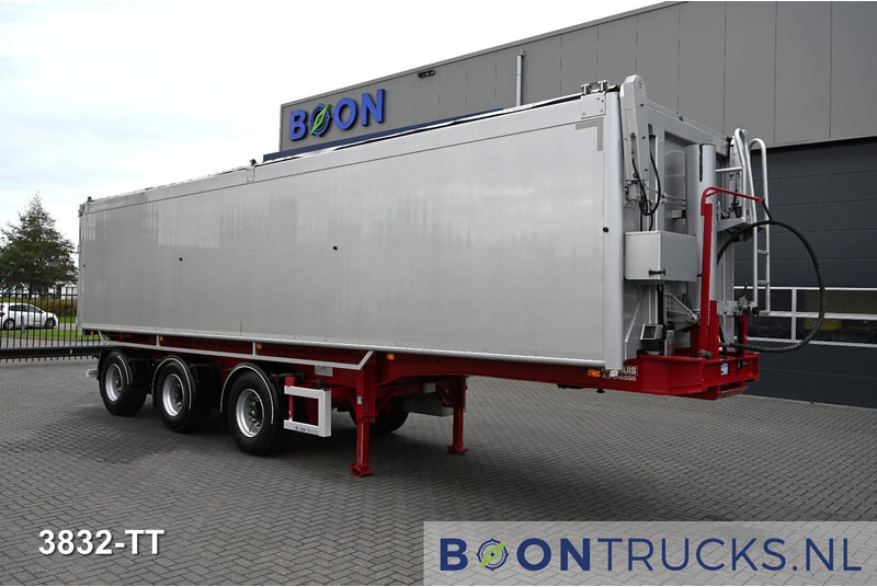 Bulthuis TATA23 ALU TIPPER | * 50M3 * STEERING AXLE * NLTRAILER * TOP CONDITION - Kipper Auflieger: das Bild 4 Bulthuis TATA23 ALU TIPPER | * 50M3 * STEERING AXLE * NLTRAILER * TOP CONDITION - Kipper Auflieger: das Bild 4