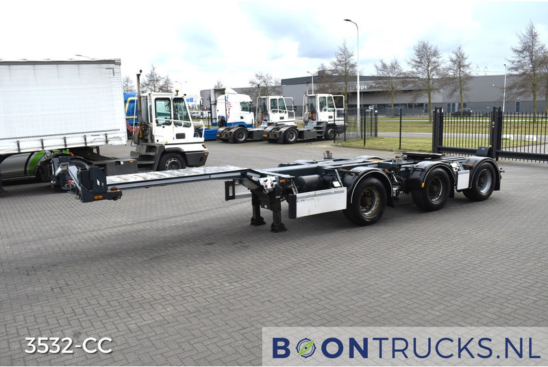 D-Tec CTD-40-03D COMBIDOLLY | LZV * 20ft * STUURAS * LIFTAS * NL TRAILER * APK 07-2025 - Container/ Wechselfahrgestell Auflieger: das Bild 5 D-Tec CTD-40-03D COMBIDOLLY | LZV * 20ft * STUURAS * LIFTAS * NL TRAILER * APK 07-2025 - Container/ Wechselfahrgestell Auflieger: das Bild 5