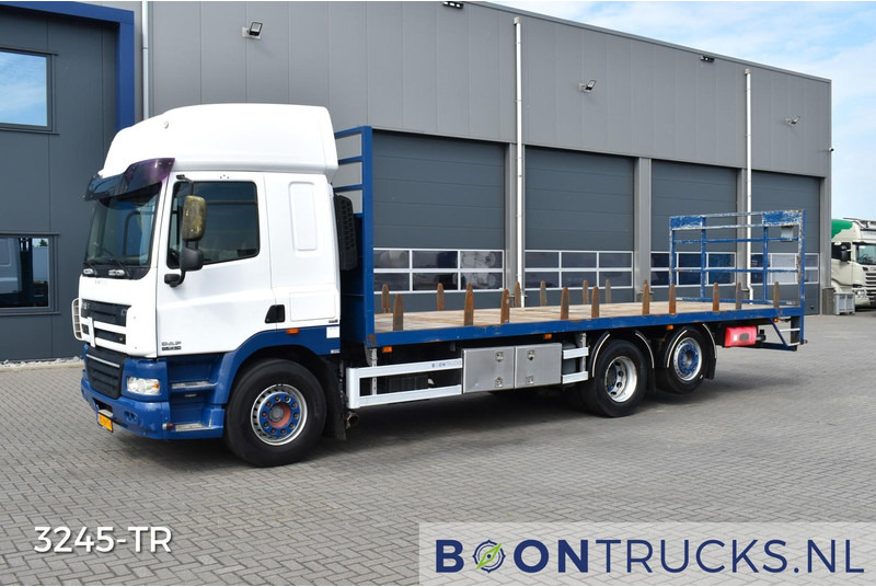 DAF CF85.410 6x2 | EURO5 * MANUAL * FORKLIFT CONN * LIFT AXLE * 778 cm * NL TRUCK - Pritsche LKW: das Bild 1 DAF CF85.410 6x2 | EURO5 * MANUAL * FORKLIFT CONN * LIFT AXLE * 778 cm * NL TRUCK - Pritsche LKW: das Bild 1