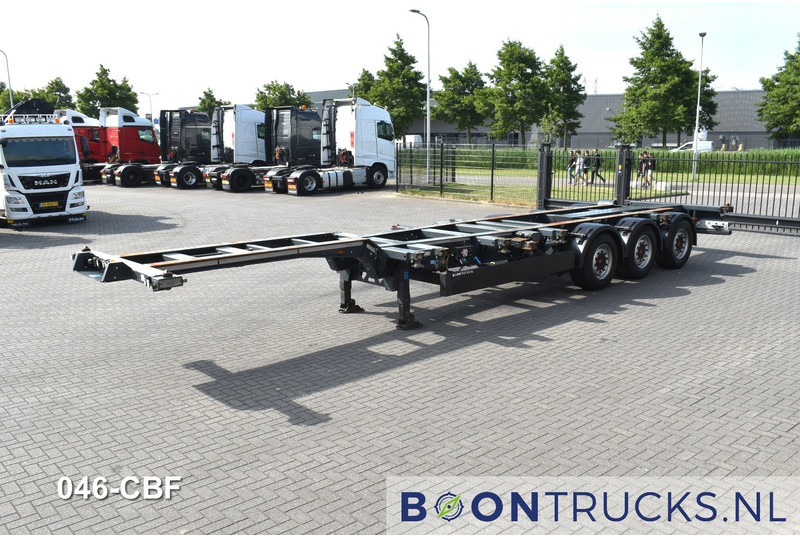 Kögel PORT 40 SIMPLEX 20 | 2x20-30-40ft HC * EXTENDABLE REAR * NL TRAILER - Container/ Wechselfahrgestell Auflieger: das Bild 5 Kögel PORT 40 SIMPLEX 20 | 2x20-30-40ft HC * EXTENDABLE REAR * NL TRAILER - Container/ Wechselfahrgestell Auflieger: das Bild 5
