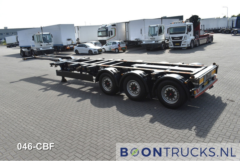 Kögel PORT 40 SIMPLEX 20 | 2x20-30-40ft HC * EXTENDABLE REAR * NL TRAILER - Container/ Wechselfahrgestell Auflieger: das Bild 3 Kögel PORT 40 SIMPLEX 20 | 2x20-30-40ft HC * EXTENDABLE REAR * NL TRAILER - Container/ Wechselfahrgestell Auflieger: das Bild 3