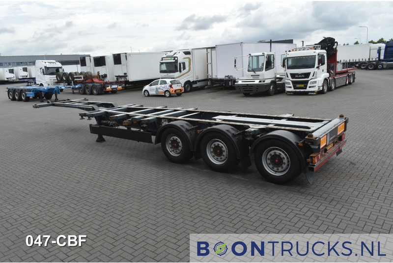 Kögel PORT 40 SIMPLEX 20 | 2x20-30-40ft HC * EXTENDABLE REAR * NL TRAILER - Container/ Wechselfahrgestell Auflieger: das Bild 3 Kögel PORT 40 SIMPLEX 20 | 2x20-30-40ft HC * EXTENDABLE REAR * NL TRAILER - Container/ Wechselfahrgestell Auflieger: das Bild 3