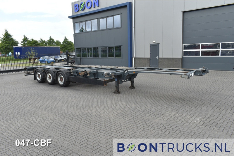 Kögel PORT 40 SIMPLEX 20 | 2x20-30-40ft HC * EXTENDABLE REAR * NL TRAILER - Container/ Wechselfahrgestell Auflieger: das Bild 4 Kögel PORT 40 SIMPLEX 20 | 2x20-30-40ft HC * EXTENDABLE REAR * NL TRAILER - Container/ Wechselfahrgestell Auflieger: das Bild 4