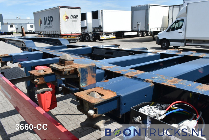 Container/ Wechselfahrgestell Auflieger Krone SD BOX LINER | 2x20-40-45ft HC * LIFT AXLE * BPW/DISC * EXTENDABLE REAR * 10x AVAILABLE: das Bild 18