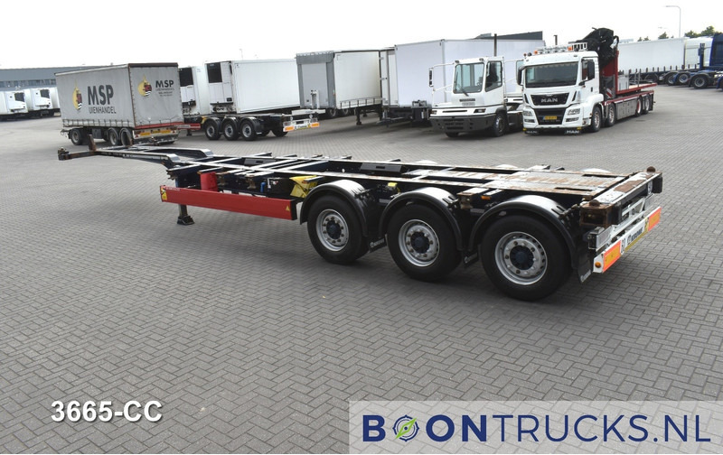 Krone SD BOX LINER | 2x20-40-45ft HC * LIFT AXLE * BPW/DISC * EXTENDABLE REAR * 9x AVAILABLE - Container/ Wechselfahrgestell Auflieger: das Bild 3 Krone SD BOX LINER | 2x20-40-45ft HC * LIFT AXLE * BPW/DISC * EXTENDABLE REAR * 9x AVAILABLE - Container/ Wechselfahrgestell Auflieger: das Bild 3