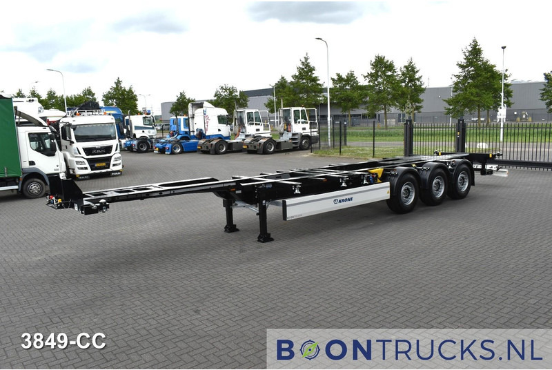 Krone SD BOX LINER NEW / UNREGISTERED | 2x20-40-45ft * LIFT AXLE * DISC BRAKES - Container/ Wechselfahrgestell Auflieger: das Bild 5 Krone SD BOX LINER NEW / UNREGISTERED | 2x20-40-45ft * LIFT AXLE * DISC BRAKES - Container/ Wechselfahrgestell Auflieger: das Bild 5