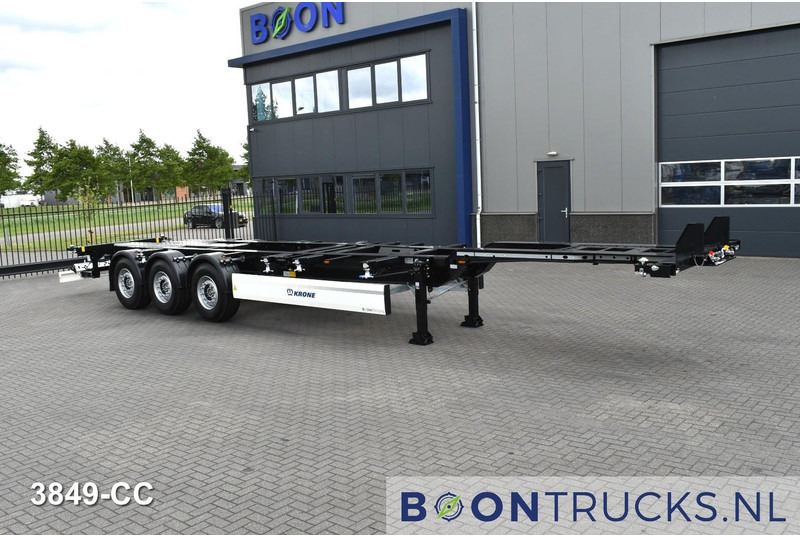 Krone SD BOX LINER NEW / UNREGISTERED | 2x20-40-45ft * LIFT AXLE * DISC BRAKES - Container/ Wechselfahrgestell Auflieger: das Bild 4 Krone SD BOX LINER NEW / UNREGISTERED | 2x20-40-45ft * LIFT AXLE * DISC BRAKES - Container/ Wechselfahrgestell Auflieger: das Bild 4