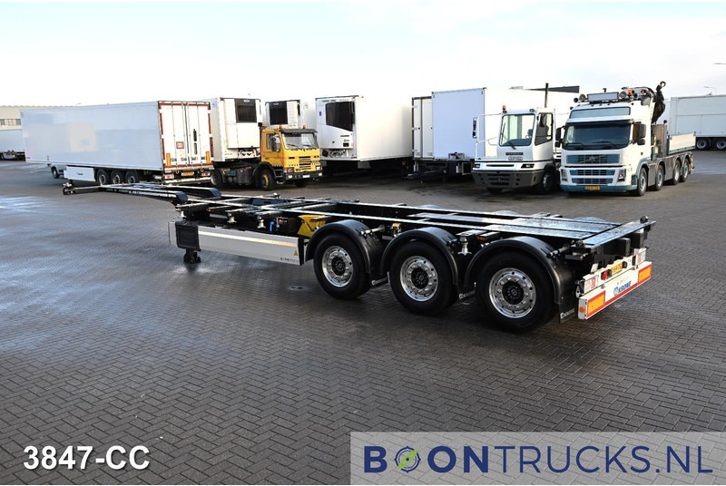 Krone SD BOX LINER TOP CONDITION | LIKE NEW * ALCOA * 2x20-40-45FT HC * LIFT AXLE * NEW APK - Container/ Wechselfahrgestell Auflieger: das Bild 5 Krone SD BOX LINER TOP CONDITION | LIKE NEW * ALCOA * 2x20-40-45FT HC * LIFT AXLE * NEW APK - Container/ Wechselfahrgestell Auflieger: das Bild 5