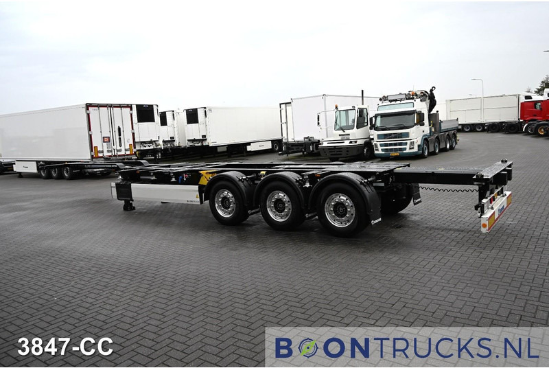 Krone SD BOX LINER TOP CONDITION | LIKE NEW * ALCOA * 2x20-40-45FT HC * LIFT AXLE * NEW APK - Container/ Wechselfahrgestell Auflieger: das Bild 4 Krone SD BOX LINER TOP CONDITION | LIKE NEW * ALCOA * 2x20-40-45FT HC * LIFT AXLE * NEW APK - Container/ Wechselfahrgestell Auflieger: das Bild 4