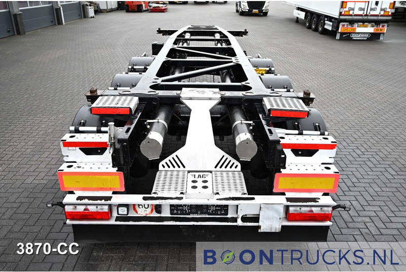 LAG O-3-CC TANK CHASSIS | 20t * 3250 Kg * ADR AT-FL-OX * BPW / DISC - Container/ Wechselfahrgestell Auflieger: das Bild 2 LAG O-3-CC TANK CHASSIS | 20t * 3250 Kg * ADR AT-FL-OX * BPW / DISC - Container/ Wechselfahrgestell Auflieger: das Bild 2