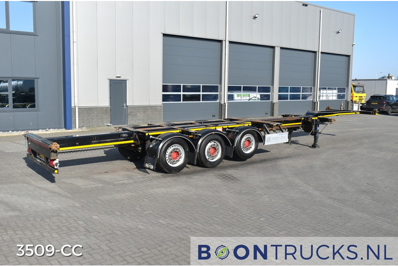 Pacton ET3 | 2x20-30-40-45ft HC * 2x EXTENDABLE * SAF / DISC * NL TRAILER - Container/ Wechselfahrgestell Auflieger: das Bild 2 Pacton ET3 | 2x20-30-40-45ft HC * 2x EXTENDABLE * SAF / DISC * NL TRAILER - Container/ Wechselfahrgestell Auflieger: das Bild 2