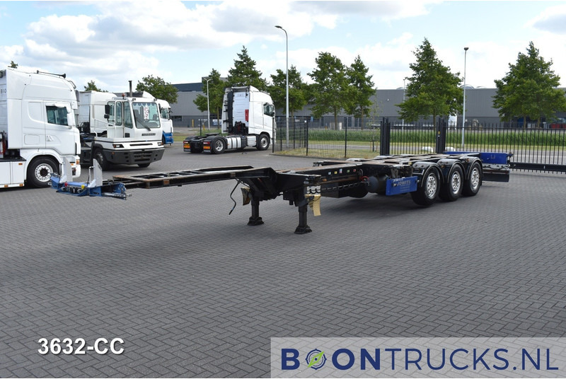 Pacton T3-010 | 2x20-30-40-45ft HC * LIFT AXLE * SAF/DISC * NL TRAILER * APK 10-2025 - Container/ Wechselfahrgestell Auflieger: das Bild 5 Pacton T3-010 | 2x20-30-40-45ft HC * LIFT AXLE * SAF/DISC * NL TRAILER * APK 10-2025 - Container/ Wechselfahrgestell Auflieger: das Bild 5